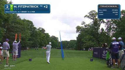 Matt Fitzpatrick | Round 3 | 2nd hole | Shot 1 | 2026 Truist Championship
