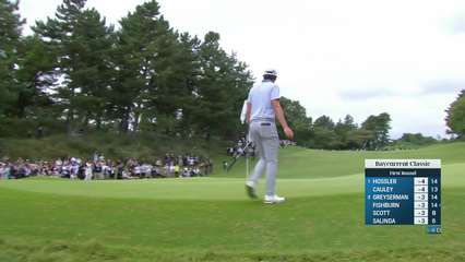 Nico Echavarria | Round 1 | 9th hole | Shot 3 | 2025 Baycurrent