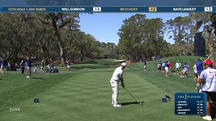 Rico Hoey | Round 1 | 15th hole | Shot 1 | 2025 THE PLAYERS