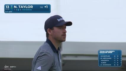 Nick Taylor | Round 2 | 13th hole | Shot 3 | 2025 Houston Open