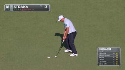 Sepp Straka | Round 1 | 18th hole | Shot 5 | 2025 FedEx St. Jude