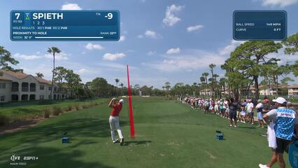 Jordan Spieth | Round 3 | 7th hole | Shot 1 | 2025 Cognizant Classic