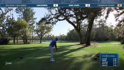 Cameron Young | Round 1 | 6th hole | Shot 1 | 2025 THE PLAYERS