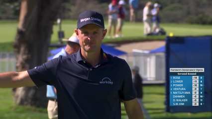 Justin Rose | Round 2 | 9th hole | Shot 4 | 2026 Farmers
