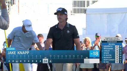 Jake Knapp | Round 4 | 10th hole | Shot 4 | 2025 Cognizant Classic
