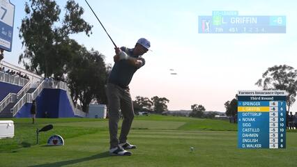 Lanto Griffin | Round 3 | 7th hole | Shot 1 | 2025 Farmers