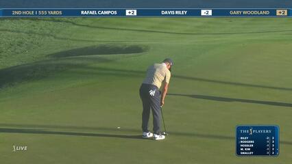 Gary Woodland | Round 1 | 2nd hole | Shot 5 | 2025 THE PLAYERS