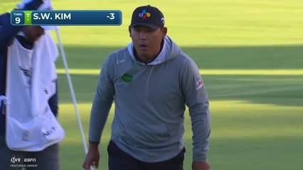 Si Woo Kim | Round 1 | 9th hole | Shot 4 | 2026 The Genesis