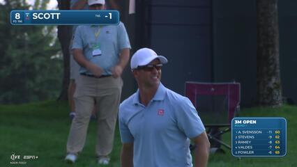 Adam Scott | Round 1 | 8th hole | Shot 1 | 2025 3M Open