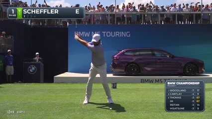 Scottie Scheffler | Round 1 | 1st hole | Shot 1 | 2026 BMW Championship