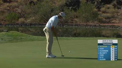Michael Brennan | Round 4 | 11th hole | Shot 4 | 2025 Bank of Utah