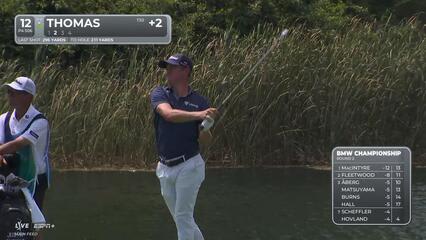 Justin Thomas | Round 2 | 12th hole | Shot 2 | 2025 BMW Championship