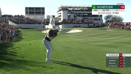 Scottie Scheffler | 2023 WM Phoenix Open | Round 3 | 10th hole | Shot 2