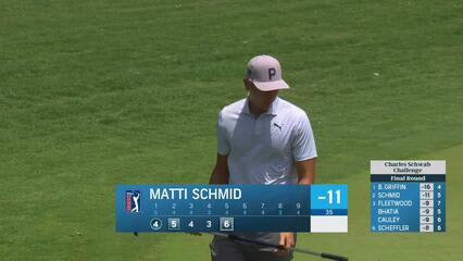 Matti Schmid | Round 4 | 5th hole | Shot 6 | 2025 Charles Schwab