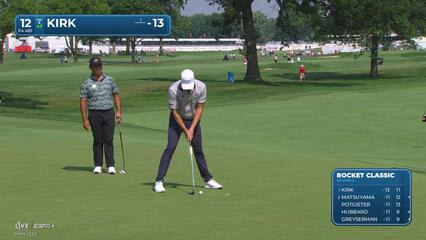 Chris Kirk | Round 2 | 12th hole | Shot 5 | 2025 Rocket Classic