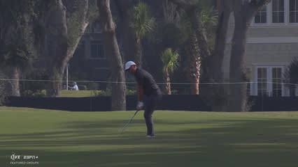 Doug Ghim | Round 2 | 12th hole | Shot 2 | 2025 The RSM Classic