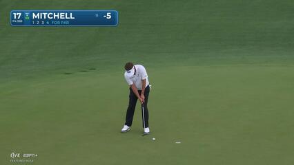 Keith Mitchell | Round 1 | 17th hole | Shot 4 | 2025 Houston Open