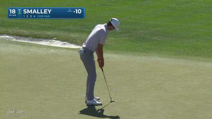 Alex Smalley | Round 2 | 18th hole | Shot 4 | 2025 WM Phoenix Open