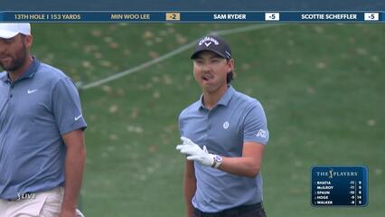 Min Woo Lee | Round 4 | 13th hole | Shot 1 | 2025 THE PLAYERS