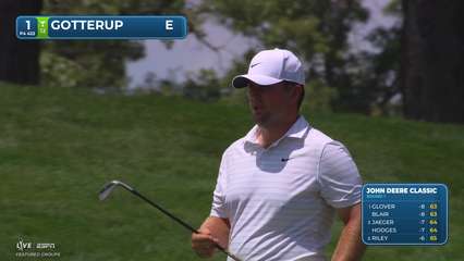 Chris Gotterup | Round 1 | 1st hole | Shot 2 | 2026 John Deere