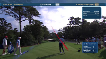 Kristoffer Reitan | Round 4 | 10th hole | Shot 1 | 2026 THE PLAYERS