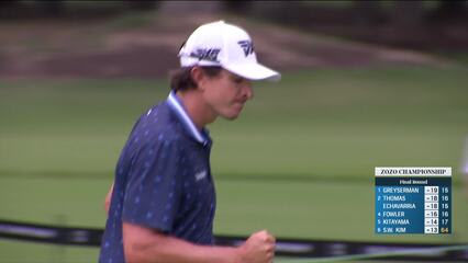 Nico Echavarria | 2024 ZOZO CHAMPIONSHIP | Round 4 | 16th hole | Shot 2