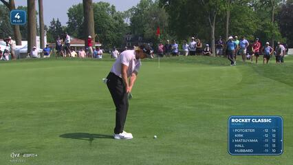Jake Knapp | Round 2 | 4th hole | Shot 3 | 2025 Rocket Classic