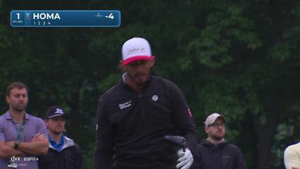 Max Homa | Round 2 | 1st hole | Shot 1 | 2025 the Memorial