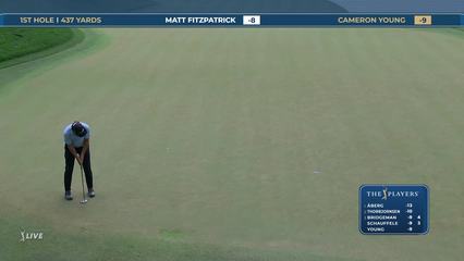 Cameron Young | Round 4 | 1st hole | Shot 3 | 2026 THE PLAYERS