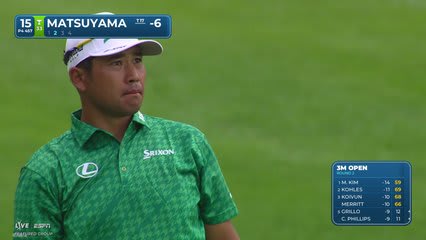 Hideki Matsuyama | Round 2 | 15th hole | Shot 2 | 2026 3M Open