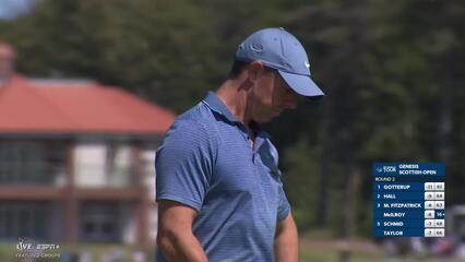 Rory McIlroy | Round 2 | 8th hole | Shot 5 | 2025 Genesis Scottish Open