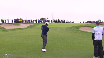 Scottie Scheffler | Round 1 | 1st hole | Shot 3 | 2025 Genesis