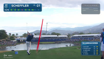 Scottie Scheffler | Round 3 | 17th hole | Shot 1 | 2026 The American Express
