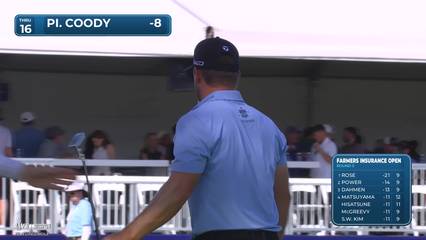 Pierceson Coody | Round 3 | 16th hole | Shot 3 | 2026 Farmers