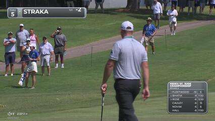 Sepp Straka | Round 2 | 5th hole | Shot 3 | 2025 FedEx St. Jude
