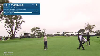 Justin Thomas | Round 1 | 15th hole | Shot 2 | 2025 Genesis