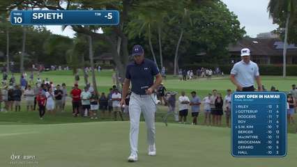 Jordan Spieth | Round 4 | 10th hole | Shot 4 | 2026 Sony Open