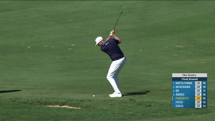 Taylor Pendrith | Round 4 | 16th hole | Shot 2 | 2025 The Sentry