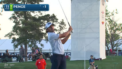 Marco Penge | Round 1 | 11th hole | Shot 1 | -1 