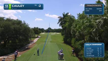 Bud Cauley | Round 3 | 13th hole | Shot 1 | 2026 Cadillac