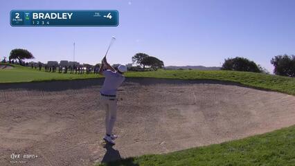 Keegan Bradley | Round 2 | 2nd hole | Shot 2 | 2025 Farmers