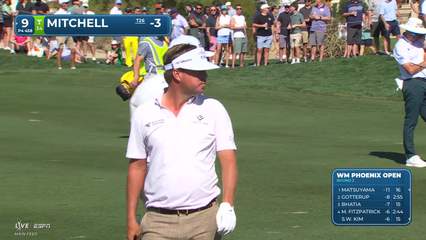 Keith Mitchell | Round 2 | 9th hole | Shot 2 | 2026 WM Phoenix Open