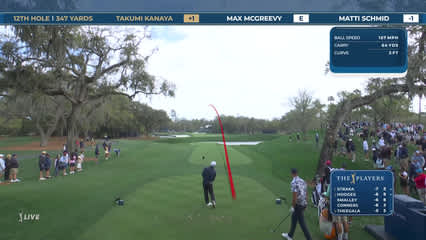 Takumi Kanaya | Round 2 | 12th hole | Shot 1 | 2026 THE PLAYERS