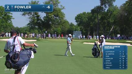Rickie Fowler | Round 2 | 2nd hole | Shot 2 | 2025 Charles Schwab