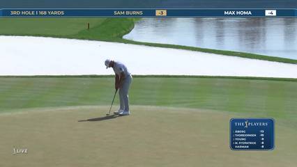 Sam Burns | Round 4 | 3rd hole | Shot 2 | 2026 THE PLAYERS
