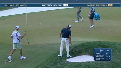 Scottie Scheffler | Round 4 | 9th hole | Shot 3 | 2026 THE PLAYERS