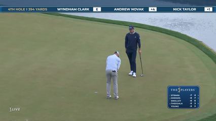 Wyndham Clark | Round 2 | 4th hole | Shot 4 | 2026 THE PLAYERS