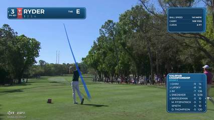 Sam Ryder | Round 2 | 3rd hole | Shot 1 | 2026 Valspar