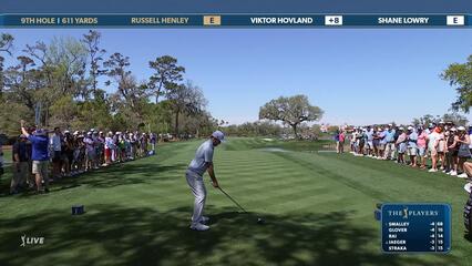 Russell Henley | Round 1 | 9th hole | Shot 1 | 2025 THE PLAYERS