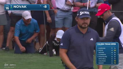 Andrew Novak | Round 3 | 16th hole | Shot 2 | 2025 Valero